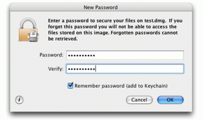 mac password