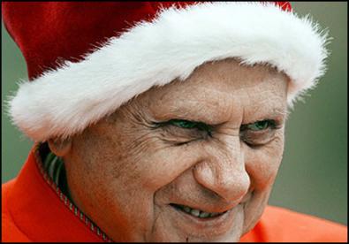 pope benedict he sees you when youre sleeping