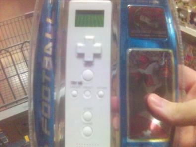 wii football controller