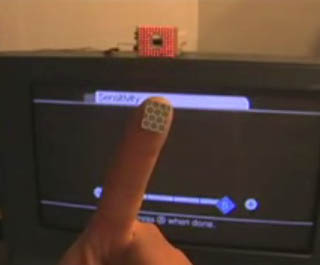 wiimote fingertips