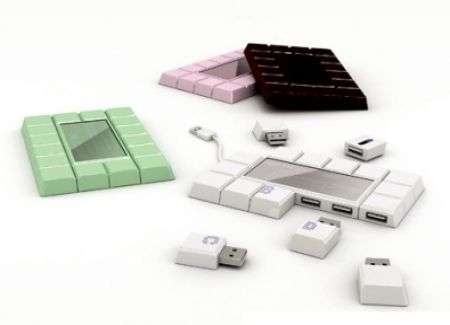 Chocolate USB hdd