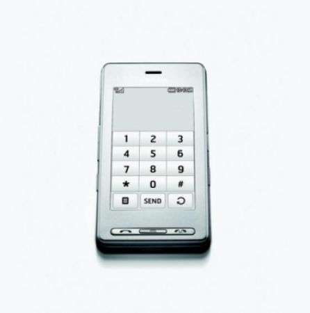 LG Prada Phone Silver