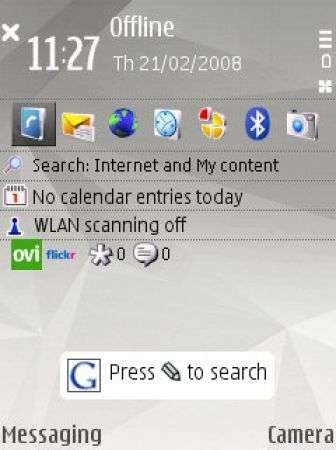 Google Search S60 nokia