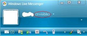 invisibile messenger