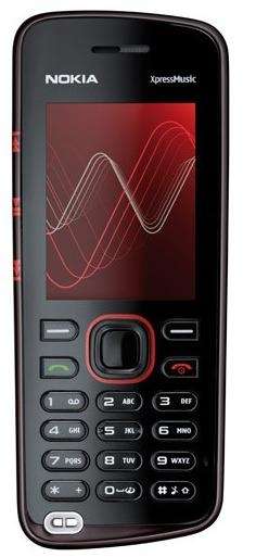 Nokia 5220 XpressMusic rosso