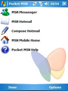 POCKET MSN utility