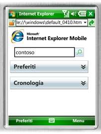 Microsoft Internet Explorer Mobile