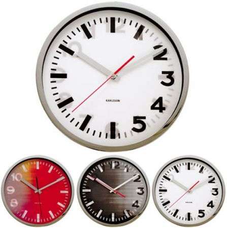 Station Numbers Hologram Clock