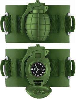 Vestal Granade Watch Verde