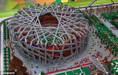 Lego Olimpiadi Bird Nest Stadium