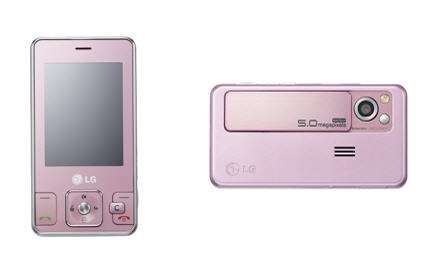 LG KC550 Pink