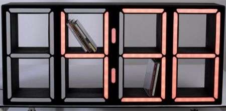 orologio led gigante