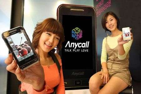 Samsung Anycall Haptic 2 touchscreen