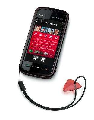 Nokia 5800 XpressMusic rosso