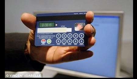 Visa Credit Card LCD