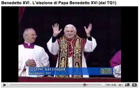 Elezione Papa Ratzinger