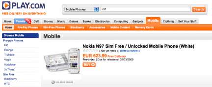Nokia N97 Play