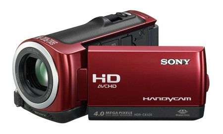 Sony HDR CX120 red