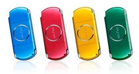 Sony PSP Carnival Colors