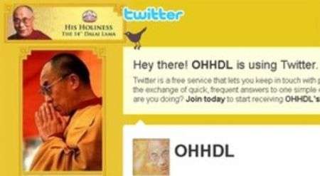 Dalai Lama Twitter