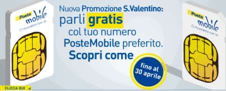 PosteMobile Con Te San Valentino