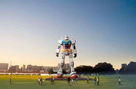 Robot Gundam Gigante