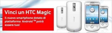 Vodafone HTC Magic Android concorso