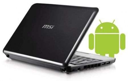 Netbook MSI con Android