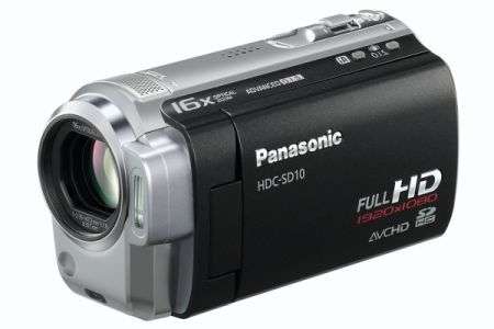 Panasonic HDC SD10 videocamera