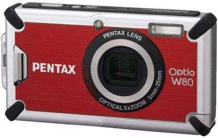 Pentax Optio W80 rosso
