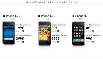 Tre iPhone 3GS