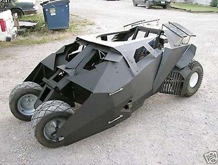 Mini Auto di Batman DIY