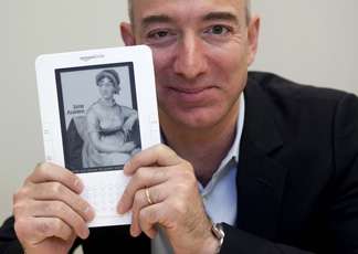 Amazon Kindle Bezos