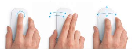 Apple Magic Mouse multitouch