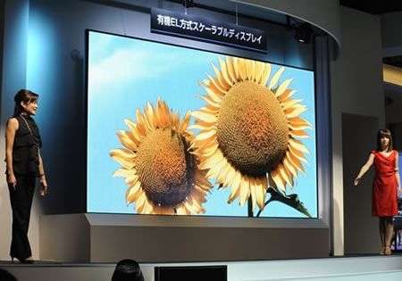 Mitsubishi OLED TV 155 pollici