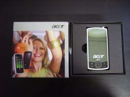 Acer BeTouch E100 scatola
