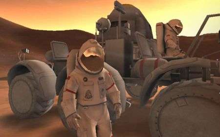 Astronaut Moon Mars and Beyond