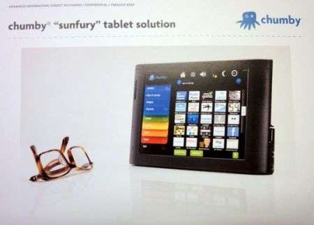 Chumby Sunfury Tablet