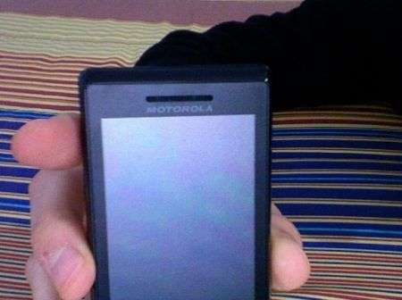 Motorola Milestone schermo