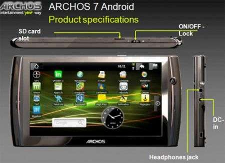 Tablet Archos 7 Android