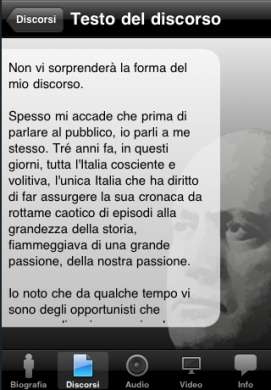 iMussolini testo discorsi