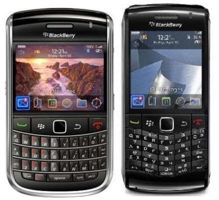 Blackberry Bold 9650 e Pearl 3G