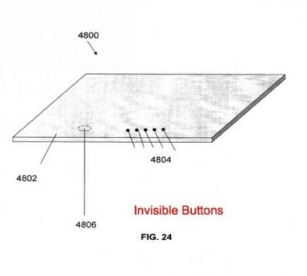 Macbook Tasti invisibili brevetto