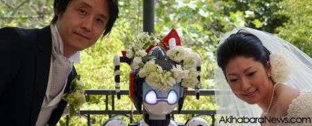 Robot celebra matrimonio in Giappone