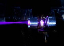 blue violet laser
