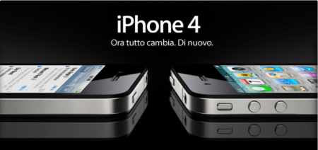 iphone4 ufficiale italia