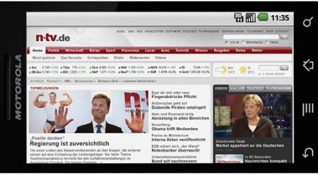 motorola android tablet android