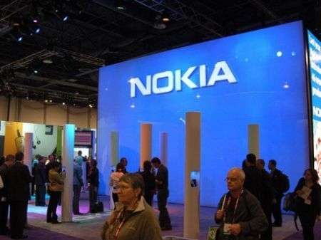 nokia booth logo