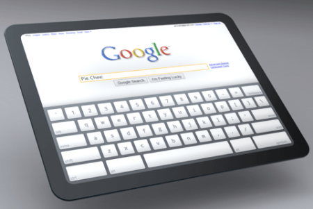 chrome os tablet htc google