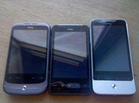 HTC Wildfire Legend e HD Mini